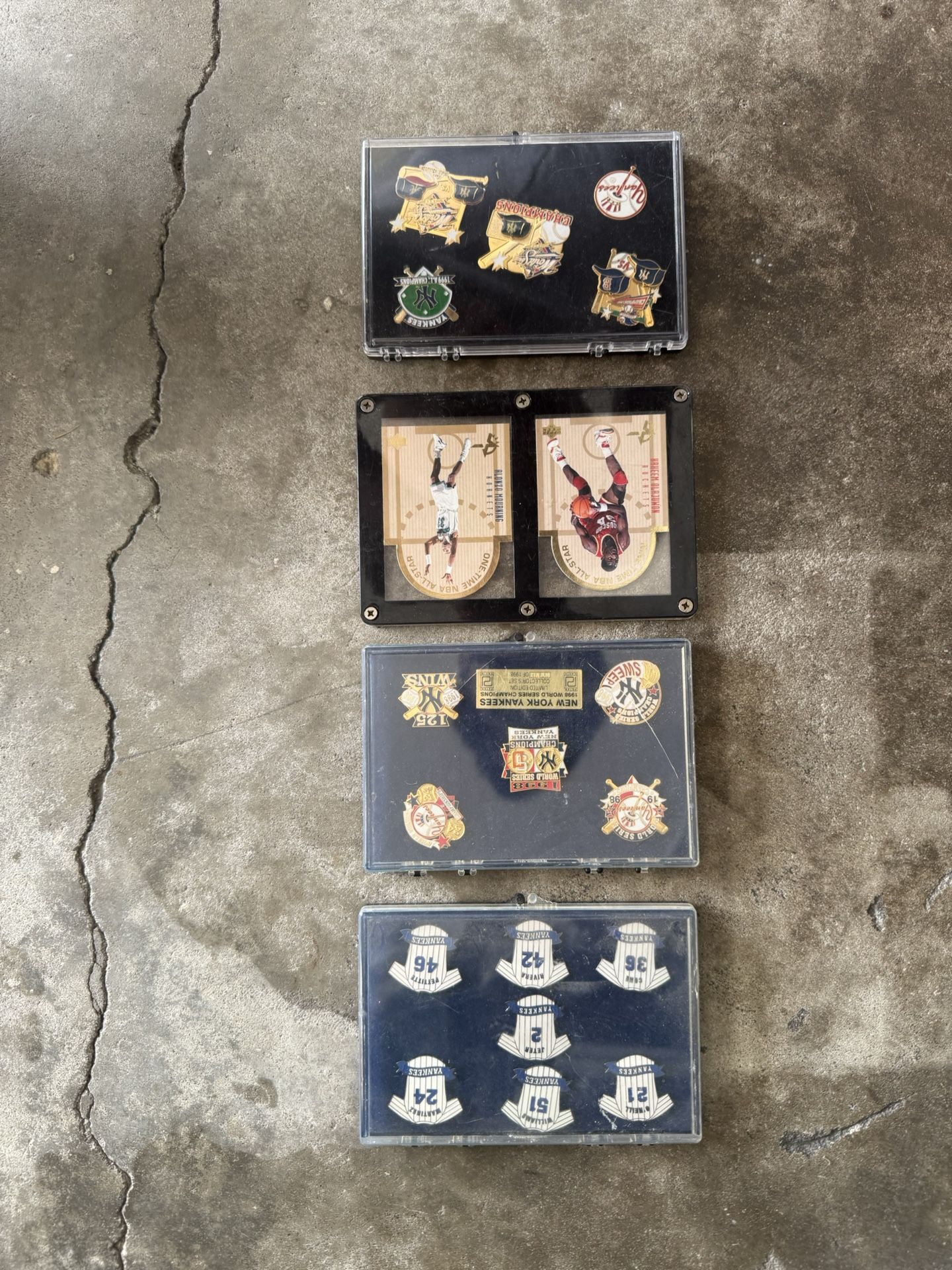 pins and plaques