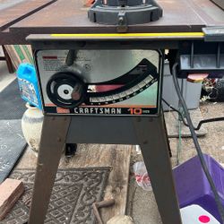 Sears Craftsman 10inch Table Saw
