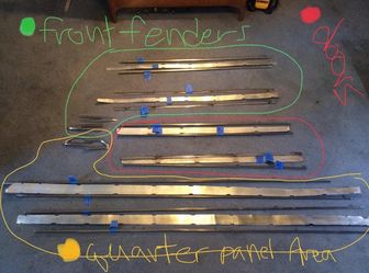 1963 Ford Fairlane Trim Fairlane 500 2 Door