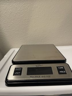 Scale for packages or food