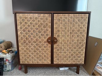 Rattan cabinet