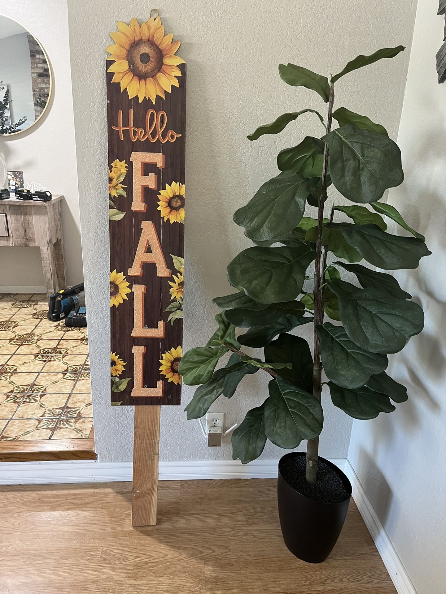 Fall Sign For Decoration