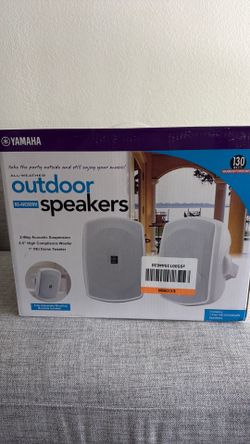 Yamaha NS-AW390 All Weather Indoor/Outdoor Speakers (Pair) $199.99