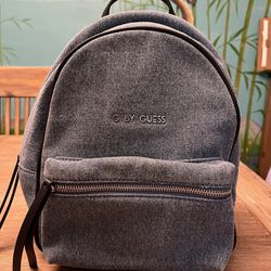 Denim Mini Backpack by Guess