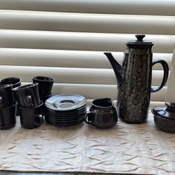 Franciscan “Madeira” Coffee Set