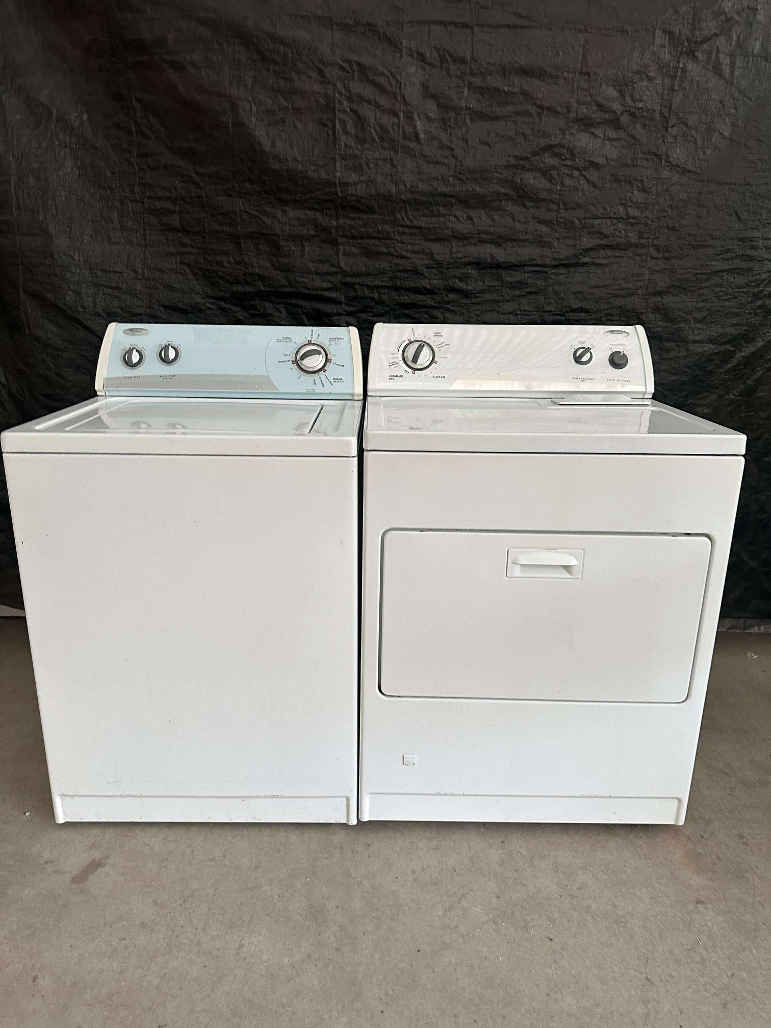 Whirlpool Heavy Duty Washer And Gas Dryer