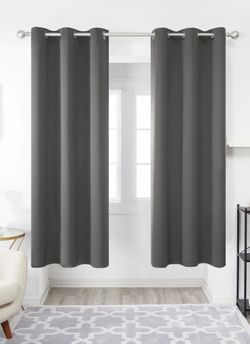 Grey 63 In Curtains
