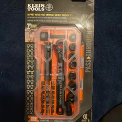 Impact Rated Pass Through Socket Wrench Set