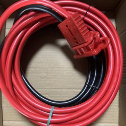 Buyers Part # (five Six Zero One Zero 22)Replacement 7.5Ft. Battery-Side Booster CablesW/ Red Quick Connect