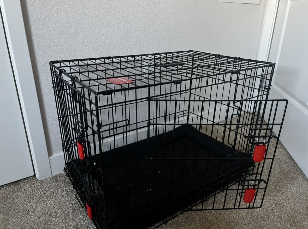 Kong dog crate with mat