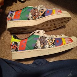 Kris Andrew Small artist collaboration limited edition adidas superstar' pride size 12