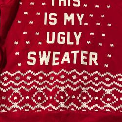 Kids Christmas sweater size 5