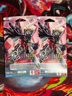 Gundam Card Game Freedom Ascension Booster Packs