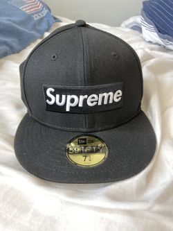 Supreme x Playboy Box Logo Hat Black Size 7 3/4