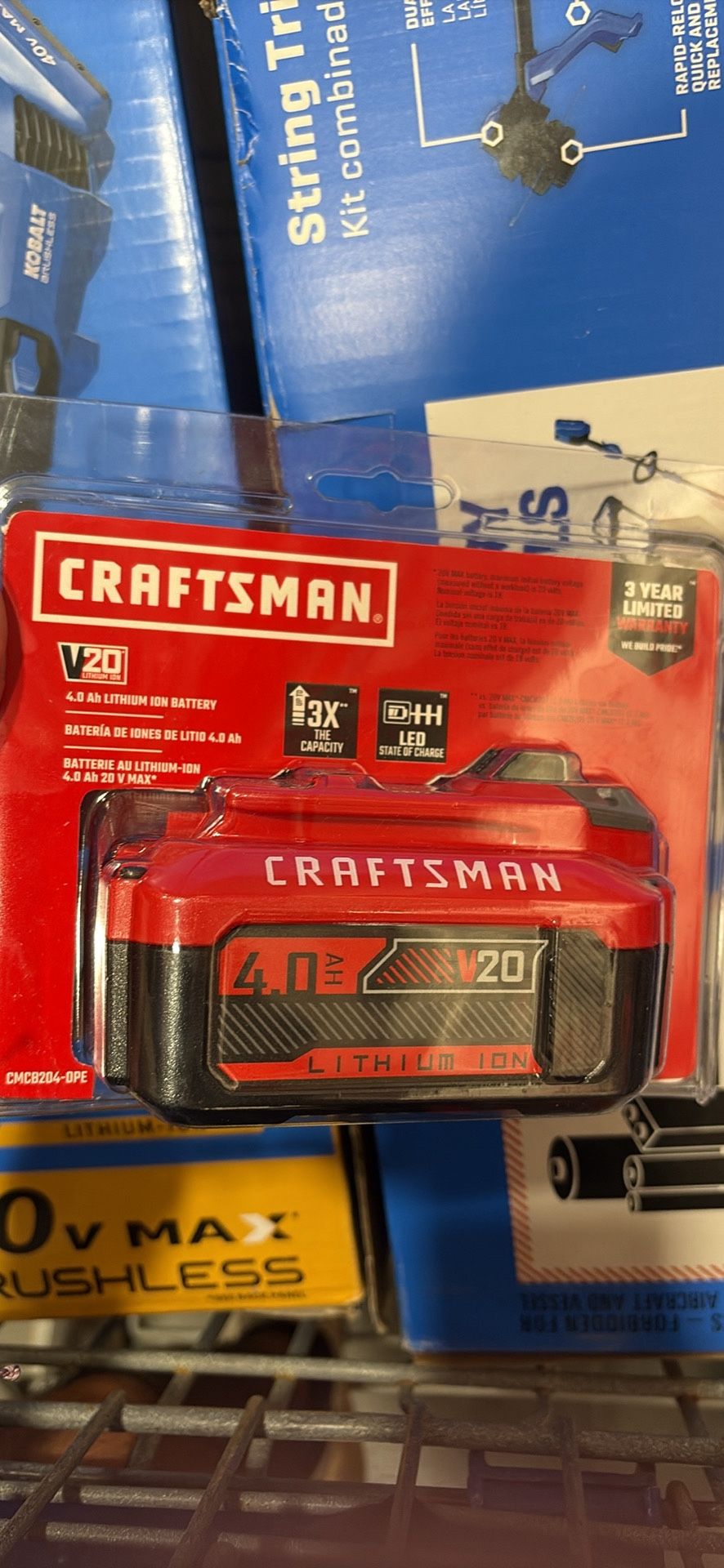 craftsman batter