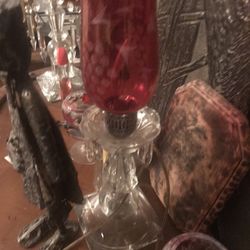 Antique Hurricane Lamp