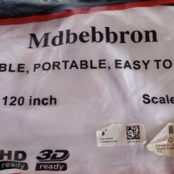 Projector Screen  Foldable 