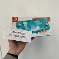 Nintendo Switch Lite New Gaming Console -90 Day Warranty-$1 DOWN-NO Credit Needed