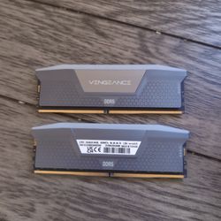 Corsair Vengeance RGB 32GB (2x16GB) DDR5-6000 RAM Memory Cool Grey