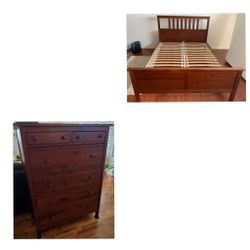 Ikea Bedroom Set In Beautiful Color 