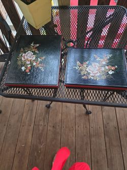 Lacquered boxes