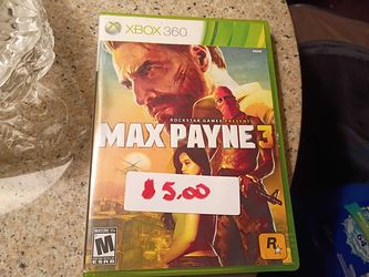 Xbox 360 MAX PAYNE 3