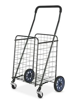 Metal shopping cart