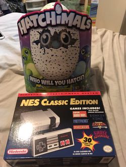 Nes classic edition & Hatchimals