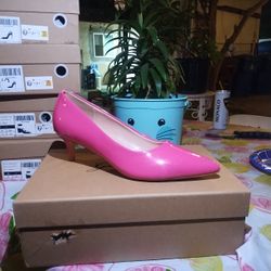 Pink Kitten Heels