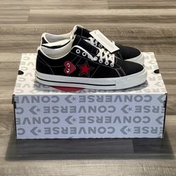 Converse One Star Ox “Comme des Gracons Play Black” Men’s 10.5