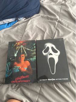 Neca ghost face and Freddy