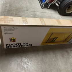 Beautiful Brand New In The Box Console Table Box Was Never Opened