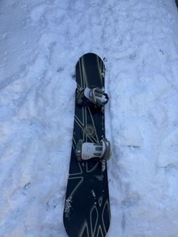 Snowboard With Bindings