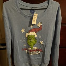 $5- Grinch Xmas Sweatshirt, Size M