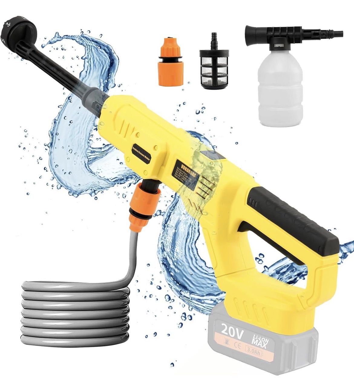 Cordless Pressure Washer(Battery Is Not Included)