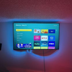 58 In Hisense Roku Tv And Wall Mount