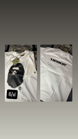 A Bathing Ape BAPE White Graphic T-Shirt XL