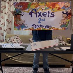 Banner Birthday Backdrop Banner