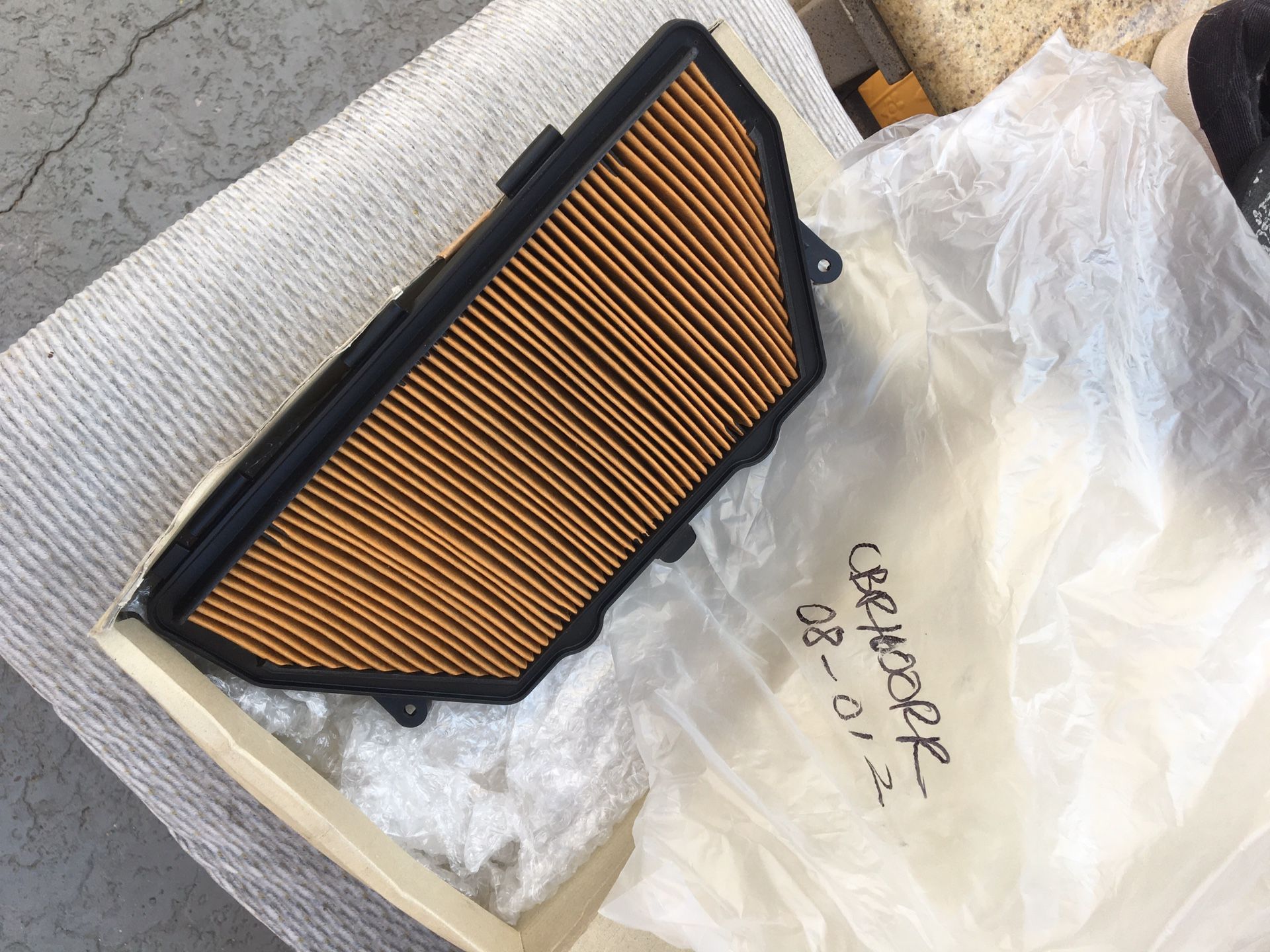 Honda cbr1000rr OEM air filter