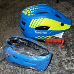 TOMSHOO Kid Bike Full Face Helmet 