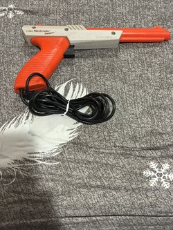 1985 Nintendo Zapper Orange Gray Tested Works 
