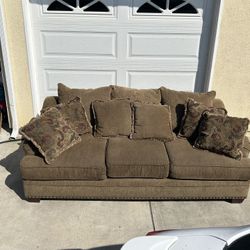 Beautiful Brown Couch