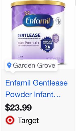 Enfamil gentle lease