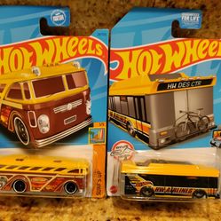 HOTWHEELS Bad Busses Toy Vehicle Bundle 