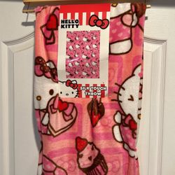 Hello Kitty Chocolate Valentines Blanket 