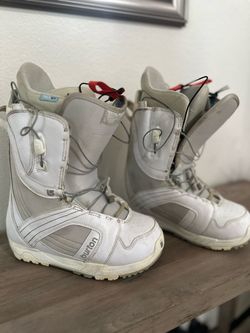 Burton Snowboard Boots White/Gray