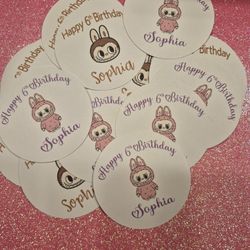 Labubu Labels/ Stickers
