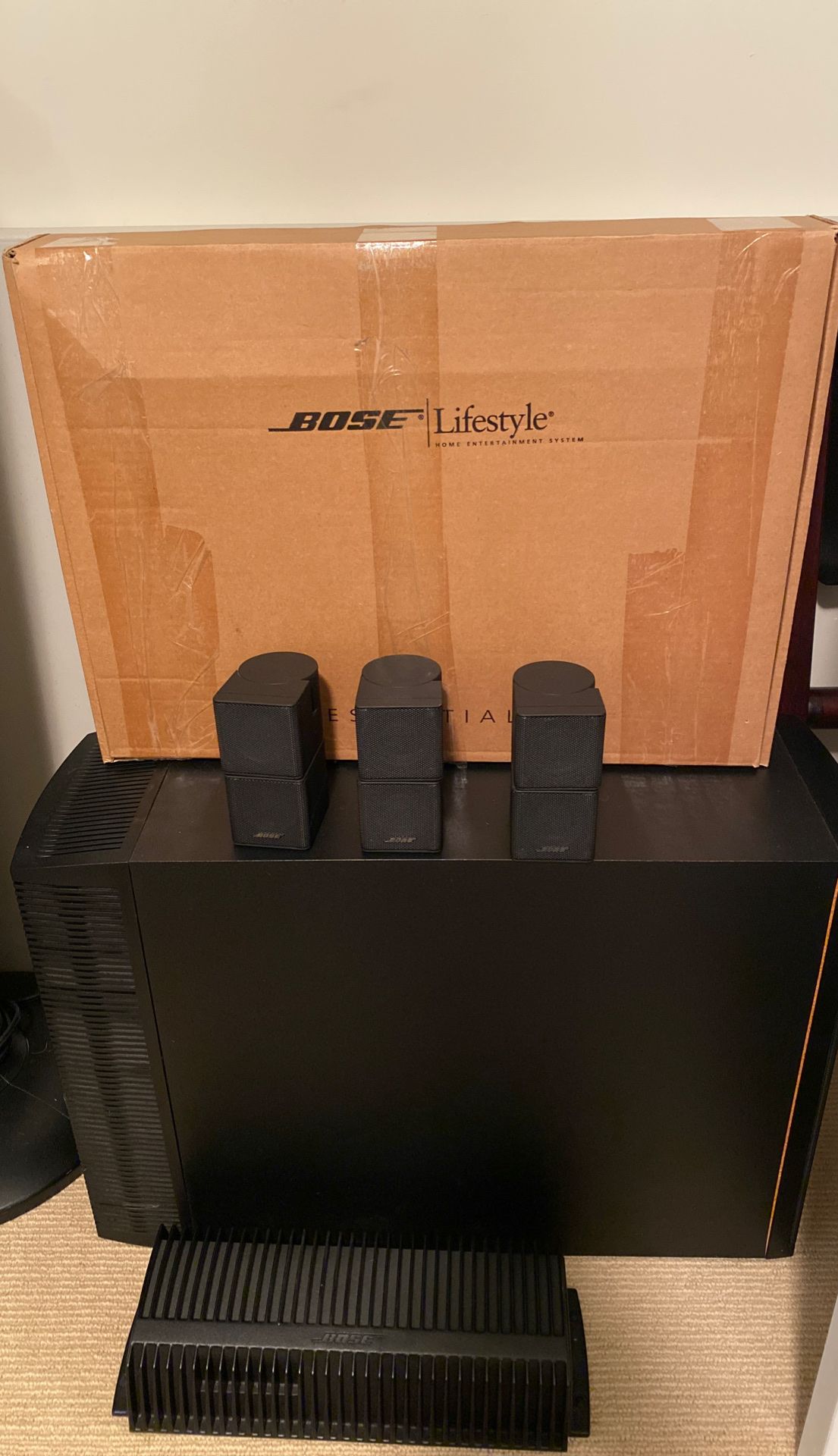 Bose lifestyle stereo system