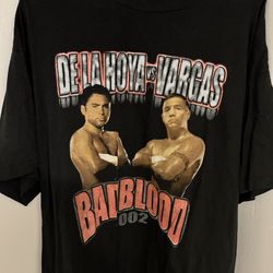 Vintage Oscar De La Hoya vs Fernando Vargas T-Shirt XL