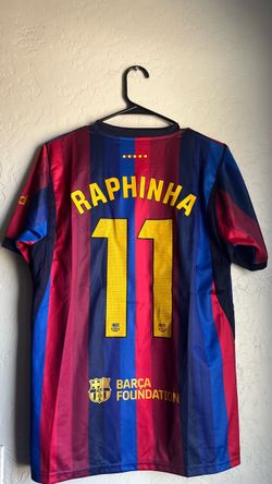 Raphinha 2026 Barca home jersey